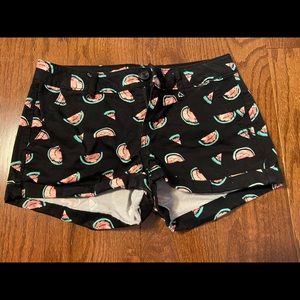Watermelon Black Shorts